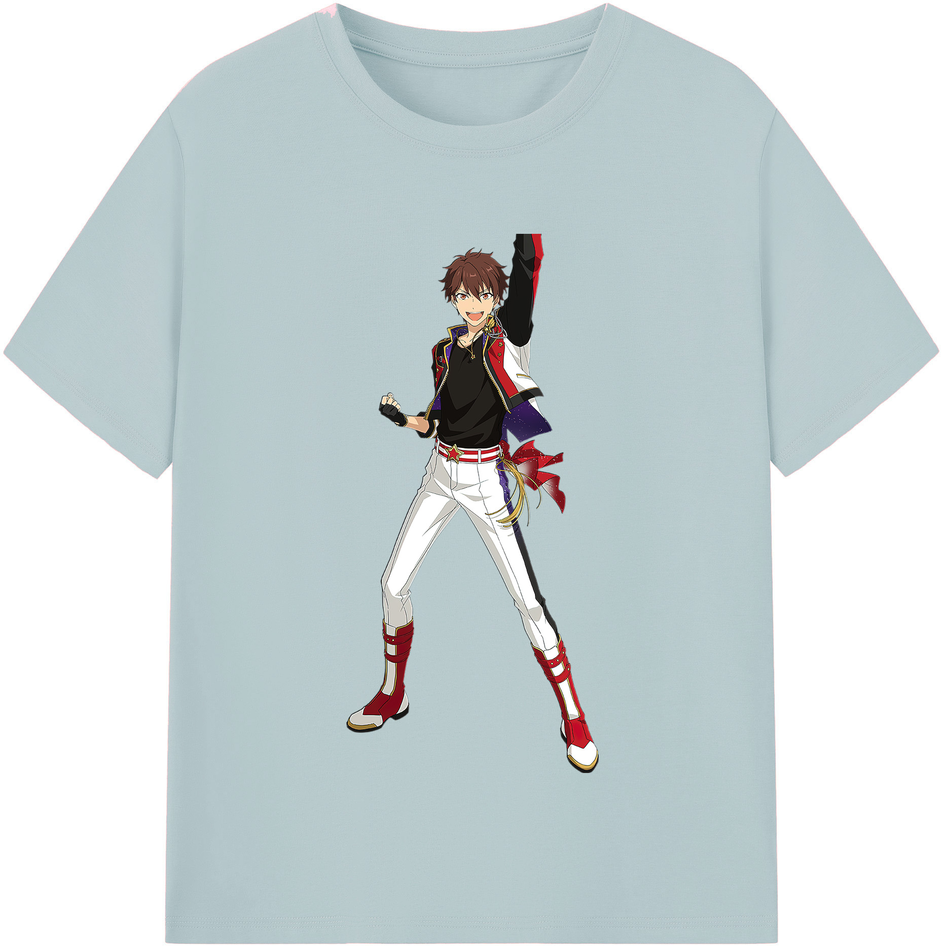（画像用） あんさんぶるスターズ! Ensemble Stars 綿100％半袖Tシャツ（フロントプリント）
